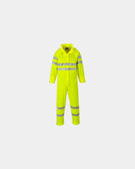 Promotional waterproof high-visibility coverall - Yellow
