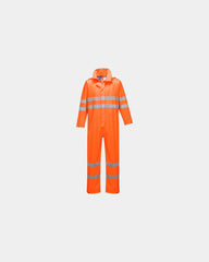 Promotional waterproof high-visibility coverall - Orange
