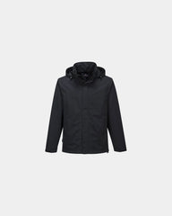 Promotional waterproof shell jacket for men - Black-Sky Blue