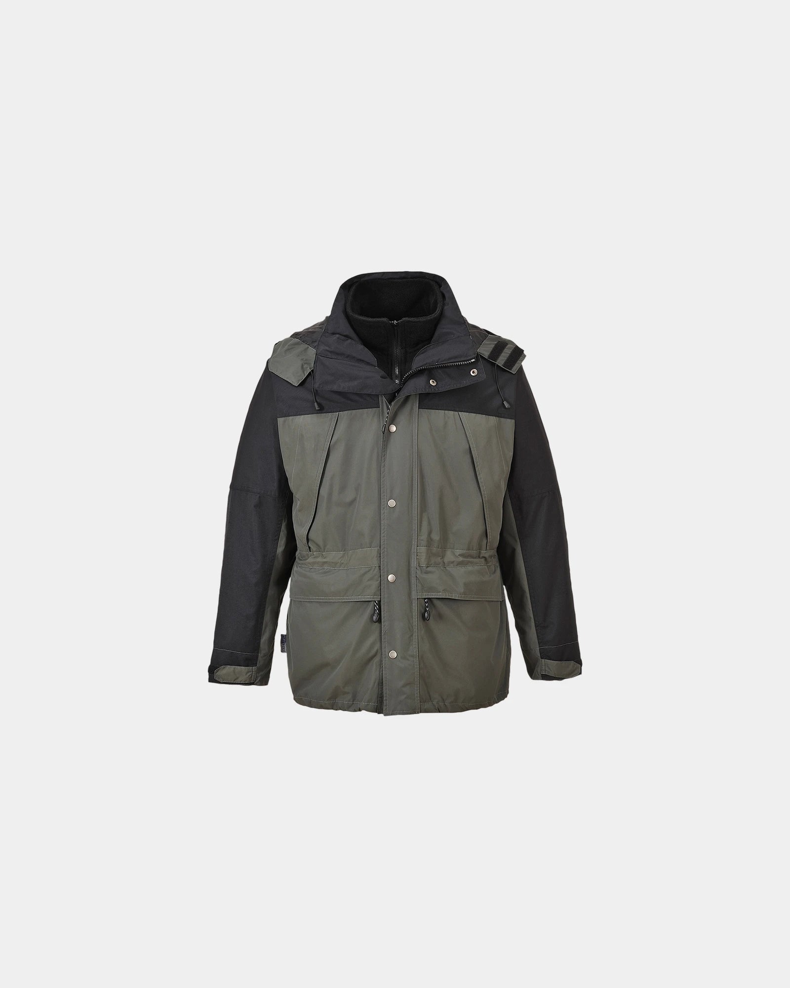 Promotional breathable 3-in-1 parka - Grey