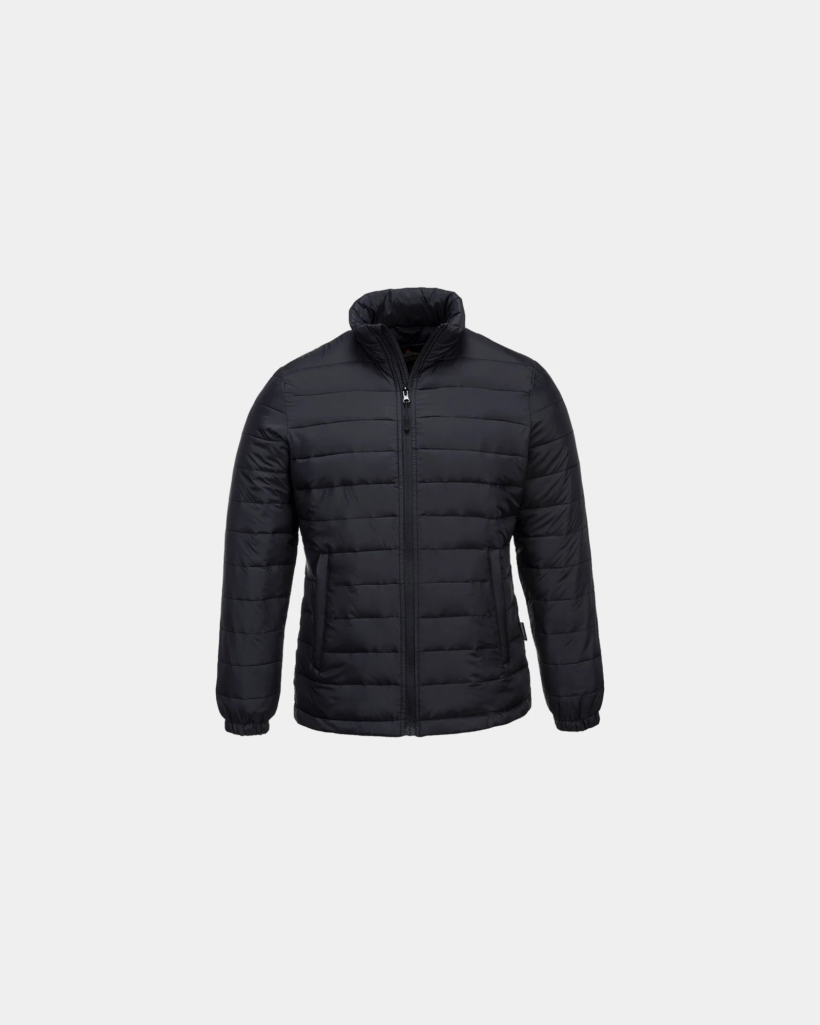 Custom insulated waterproof parka for women - Black-Sky Blue