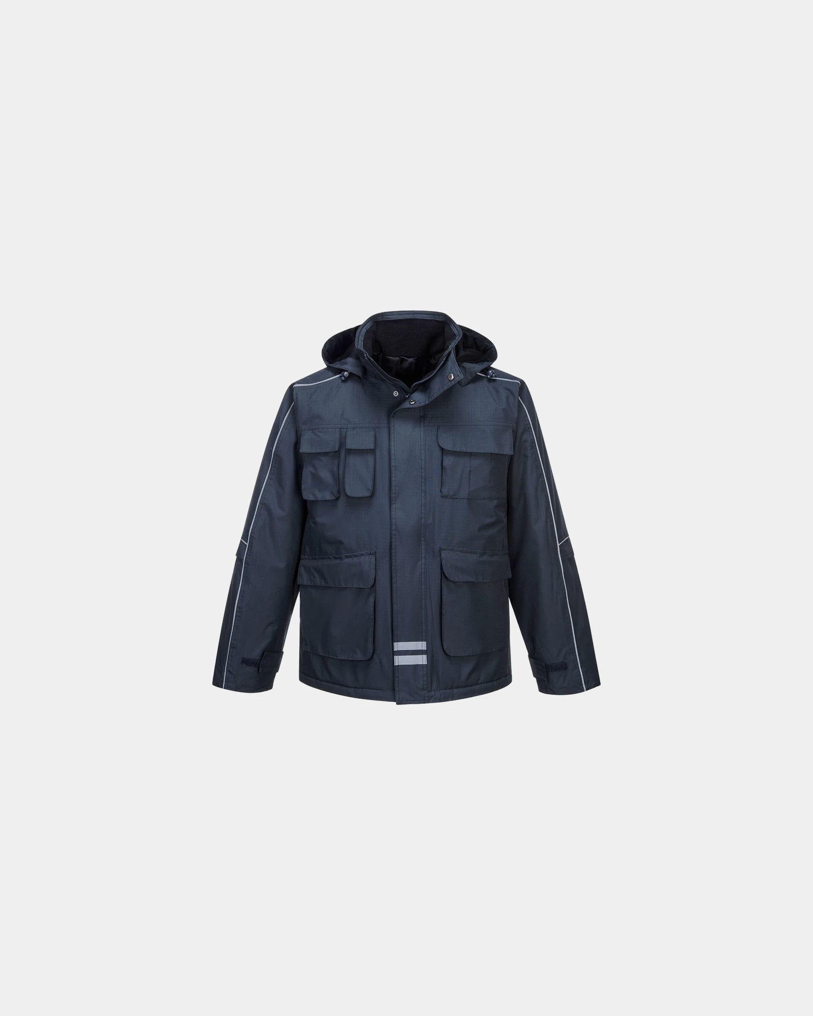 Promotional ripstop polyester parka S563 - Navy