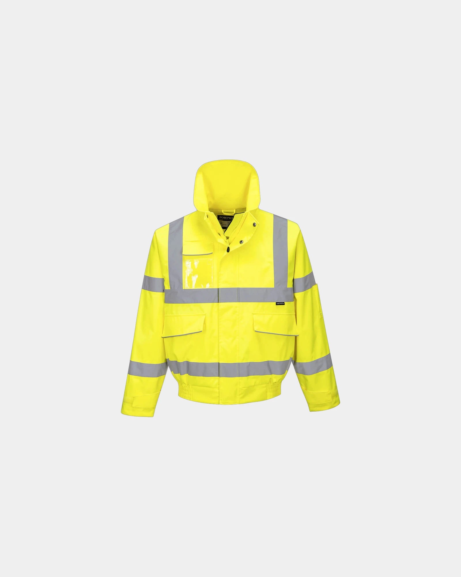 Promotional waterproof bomber jacket for men - Yellow