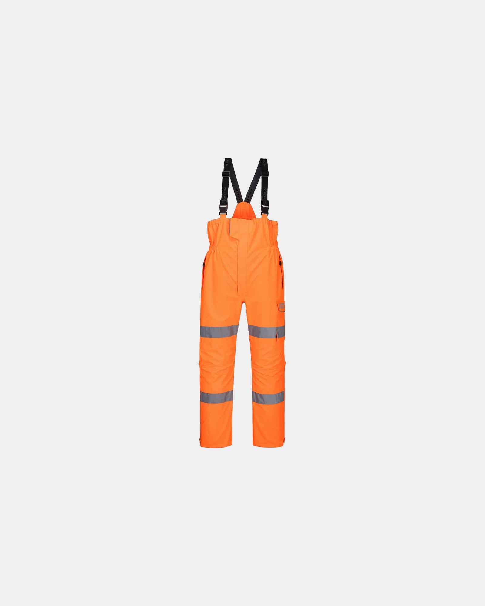 Promotional waterproof high-visibility work overalls - Orange