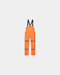 Promotional waterproof high-visibility work overalls - Orange