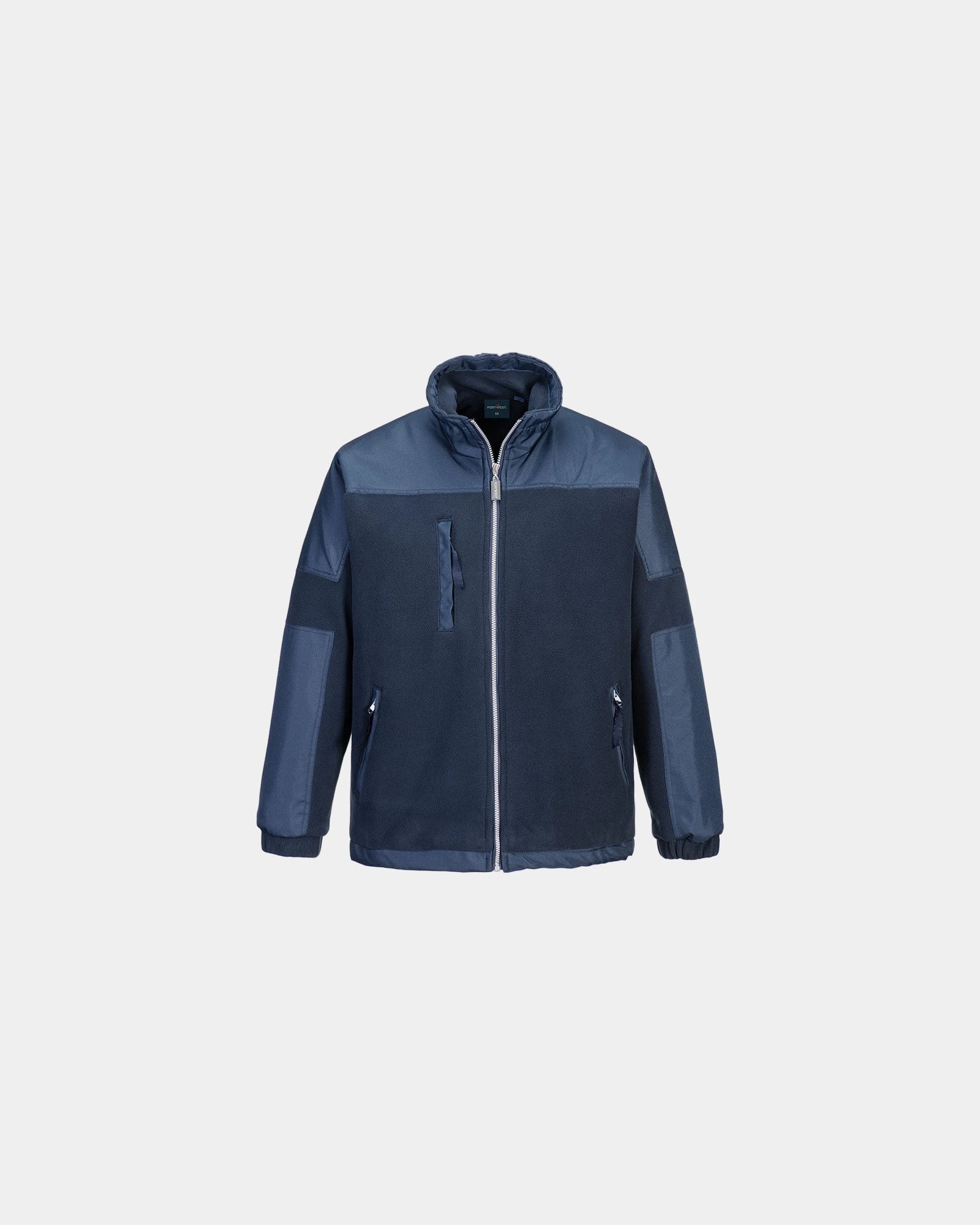Custom durable North Sea fleece jacket - Navy