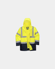 Promotional 5-in-1 parka - Yellow-Navy