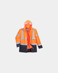 Promotional waterproof parka for multiple uses - Orange