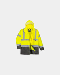 Promotional waterproof parka for multiple uses - Yellow-Green