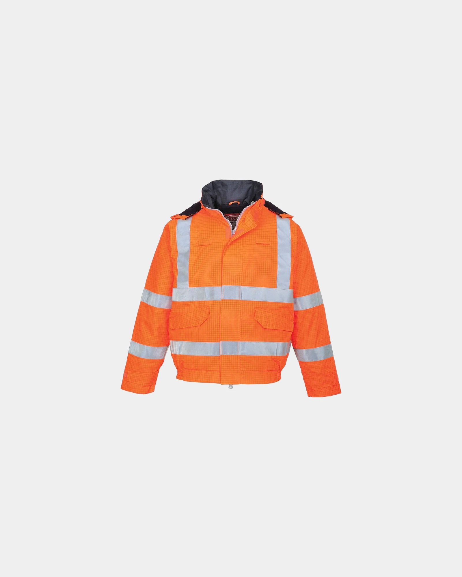 Promotional waterproof HV Bizflame jacket - Orange