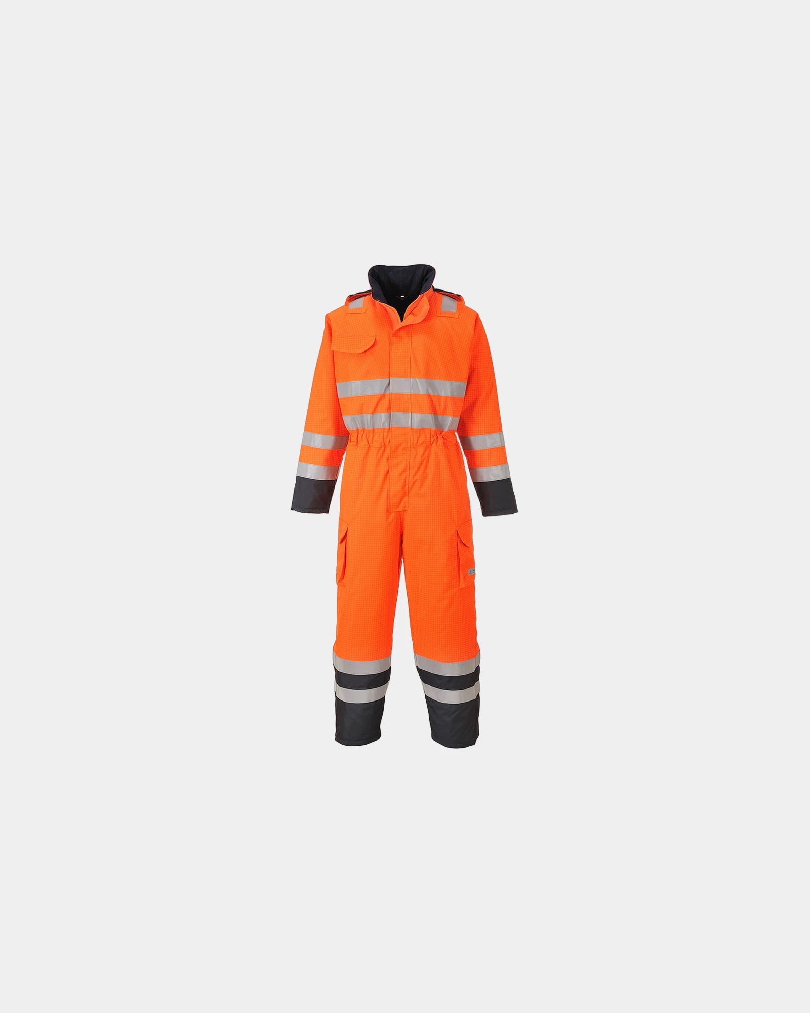 Promotional waterproof flame-resistant rain suit - Orange