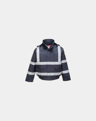 Promotional flame-resistant jacket Bizflame - Navy