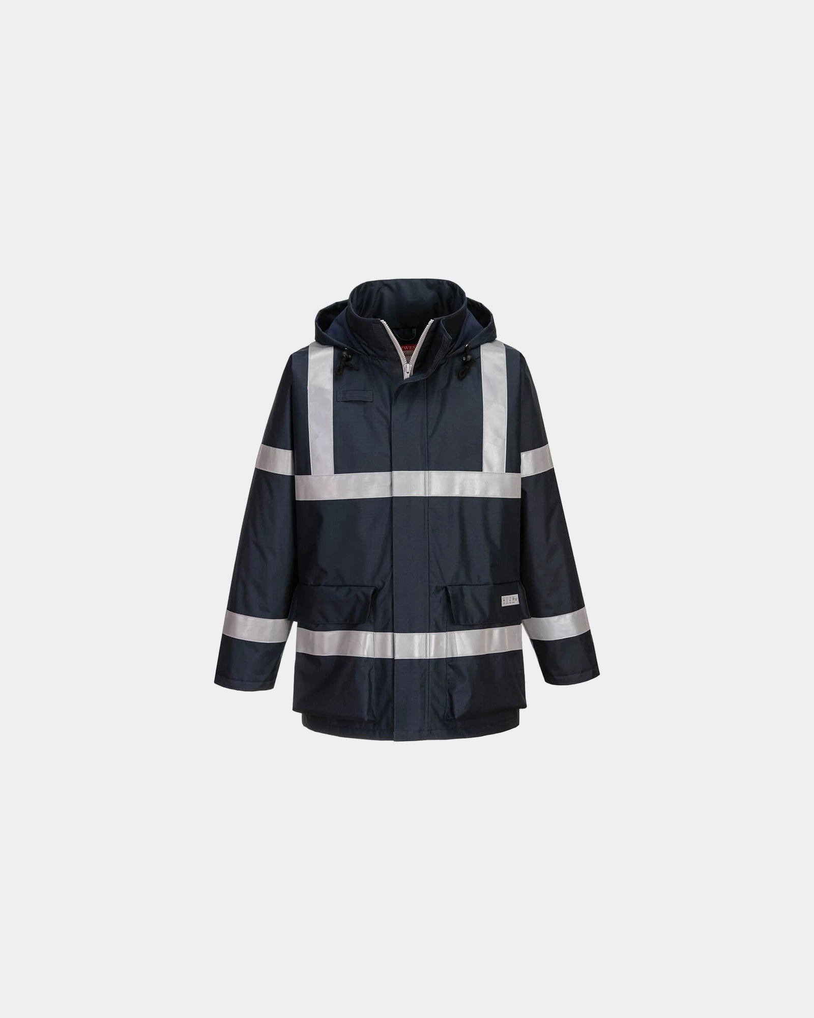 Promotional waterproof flame-resistant jacket - Navy