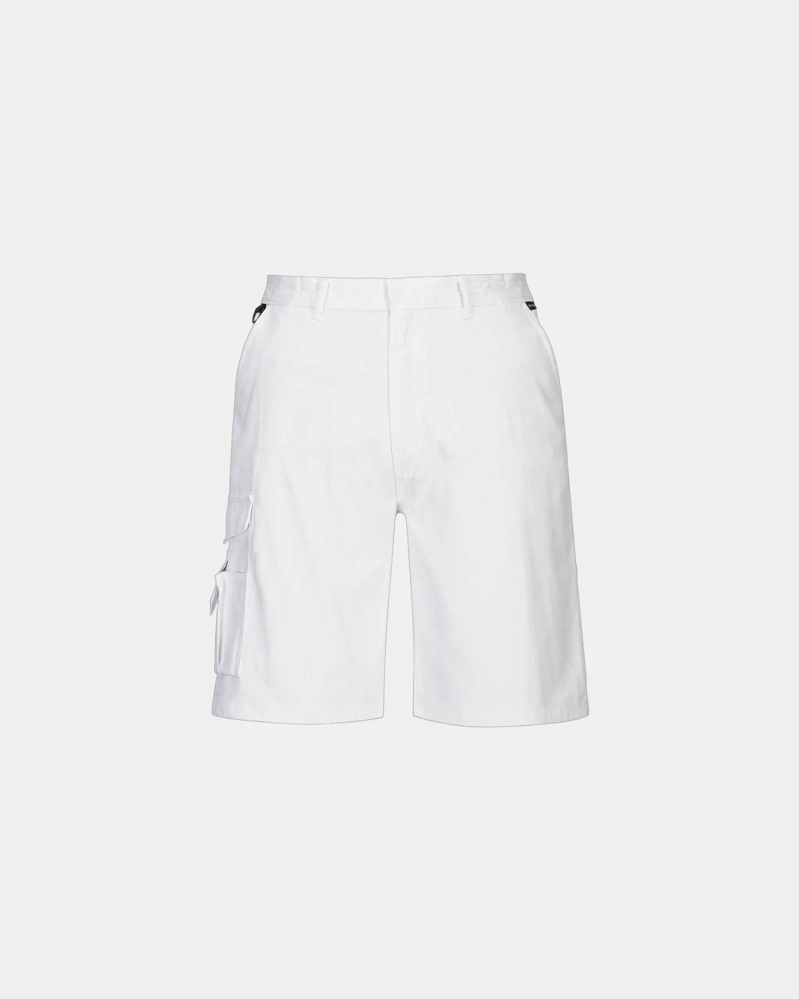 Custom multi-pocket painter shorts - White