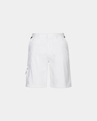 Custom multi-pocket painter shorts - White
