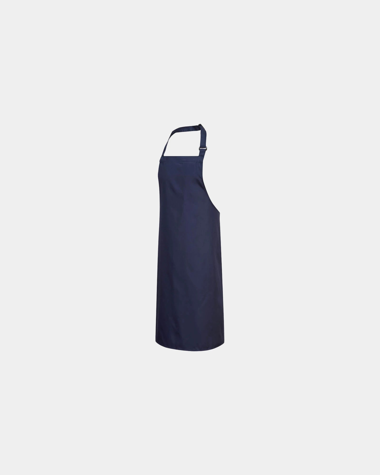 Custom polycotton bib apron - Navy