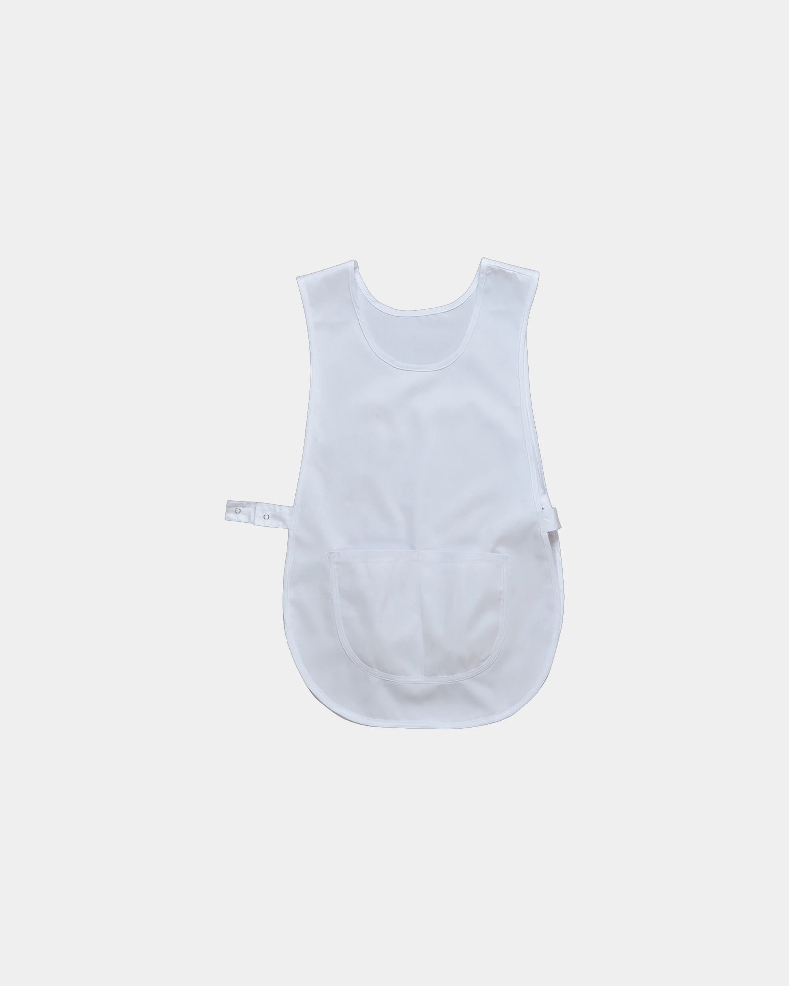 Custom chasuble with front pocket - White
