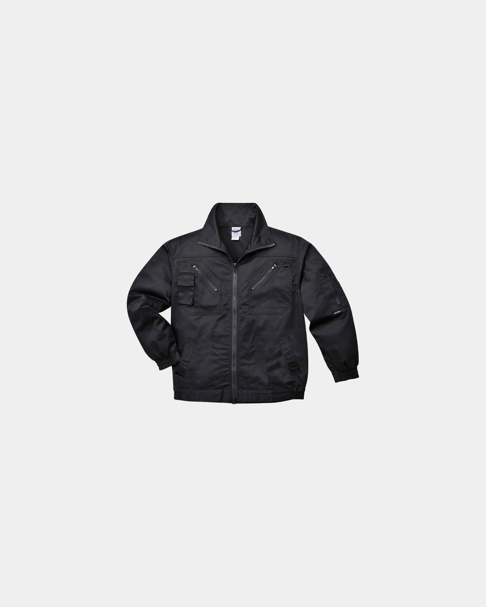Promotional multi-pocket jacket Action - Black-Sky Blue