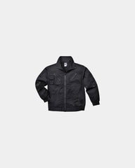 Promotional multi-pocket jacket Action - Black-Sky Blue