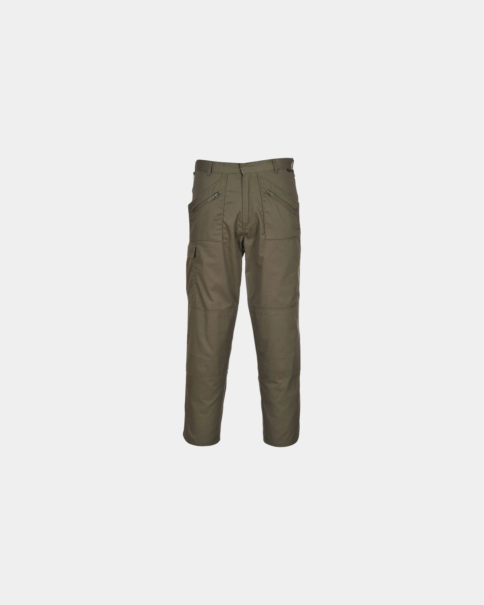 Custom poly-cotton Action pants - Orange