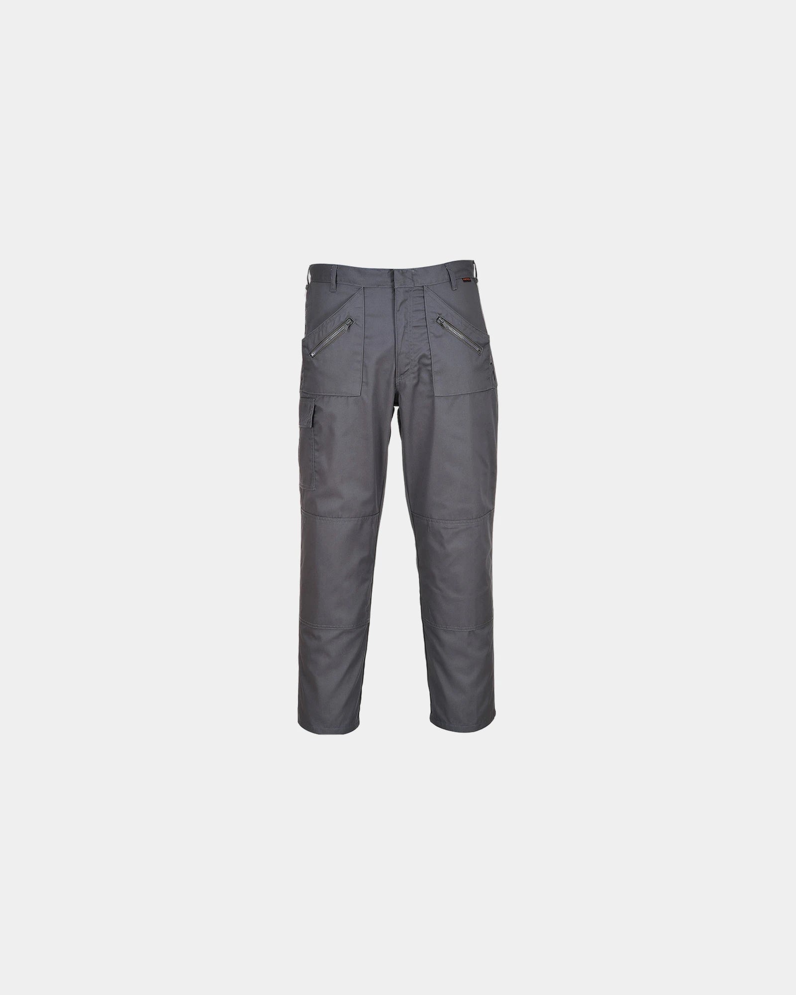 Custom poly-cotton Action pants - Grey