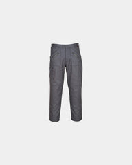 Custom poly-cotton Action pants - Grey