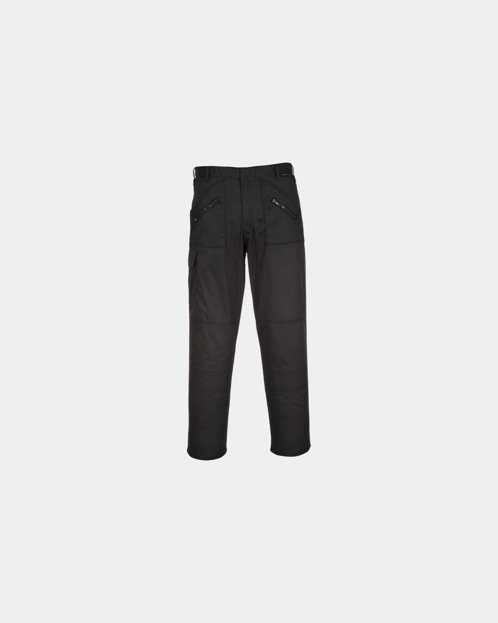 Promotional stretch pants for Portwest - Black-Sky Blue