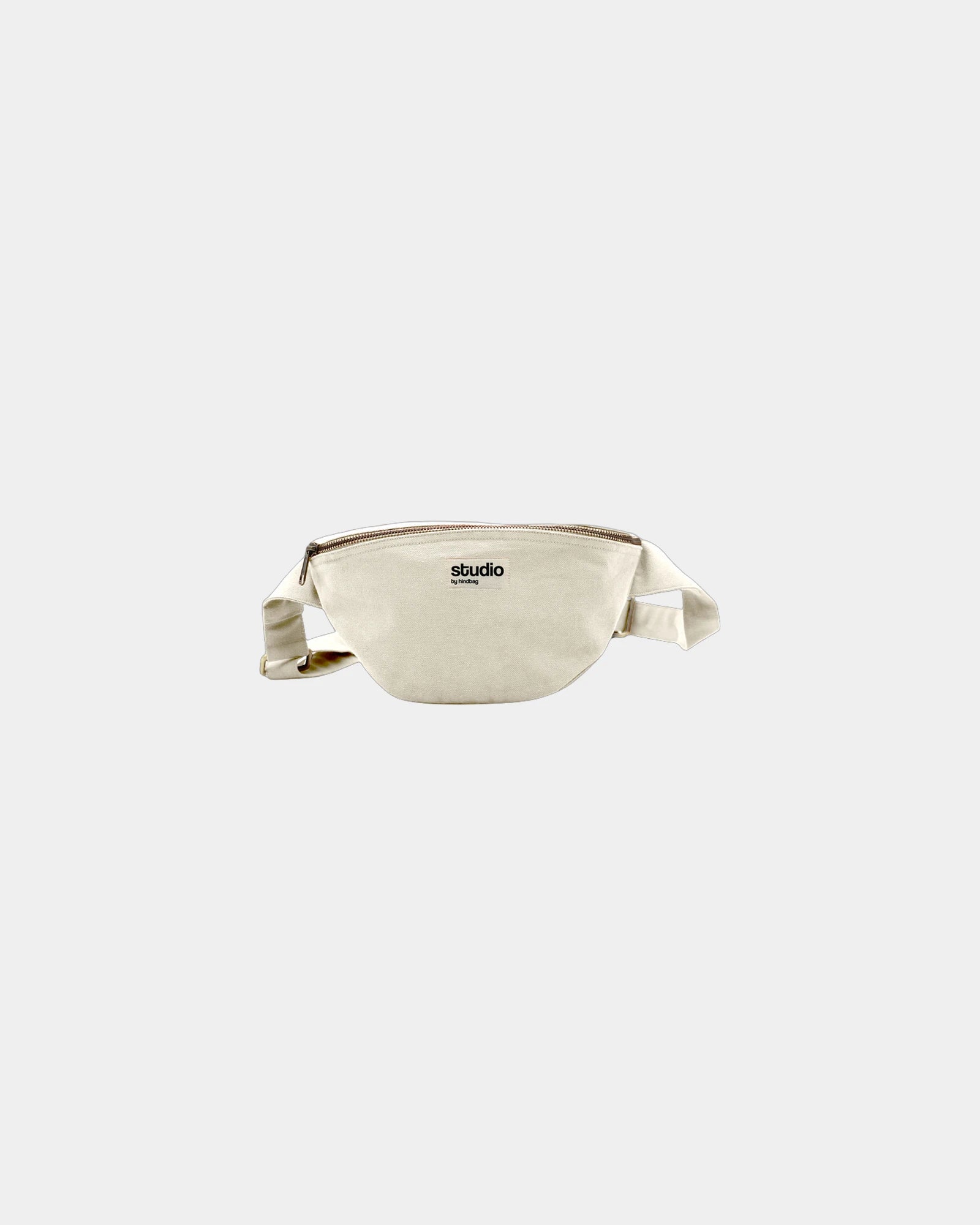 Custom organic cotton fanny pack Hindbag Valentine - Ecru