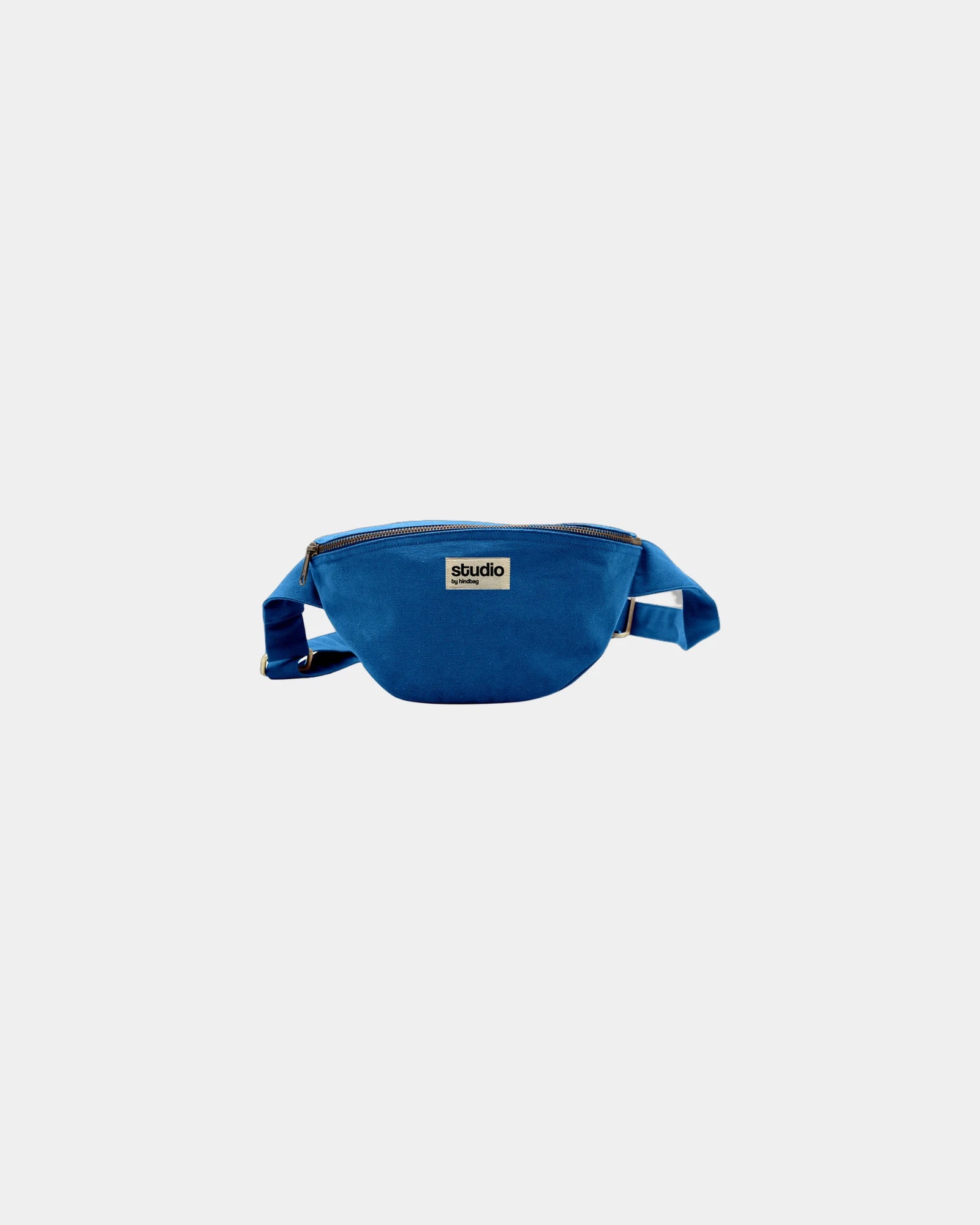 Custom organic cotton fanny pack Hindbag Valentine - Royal Blue