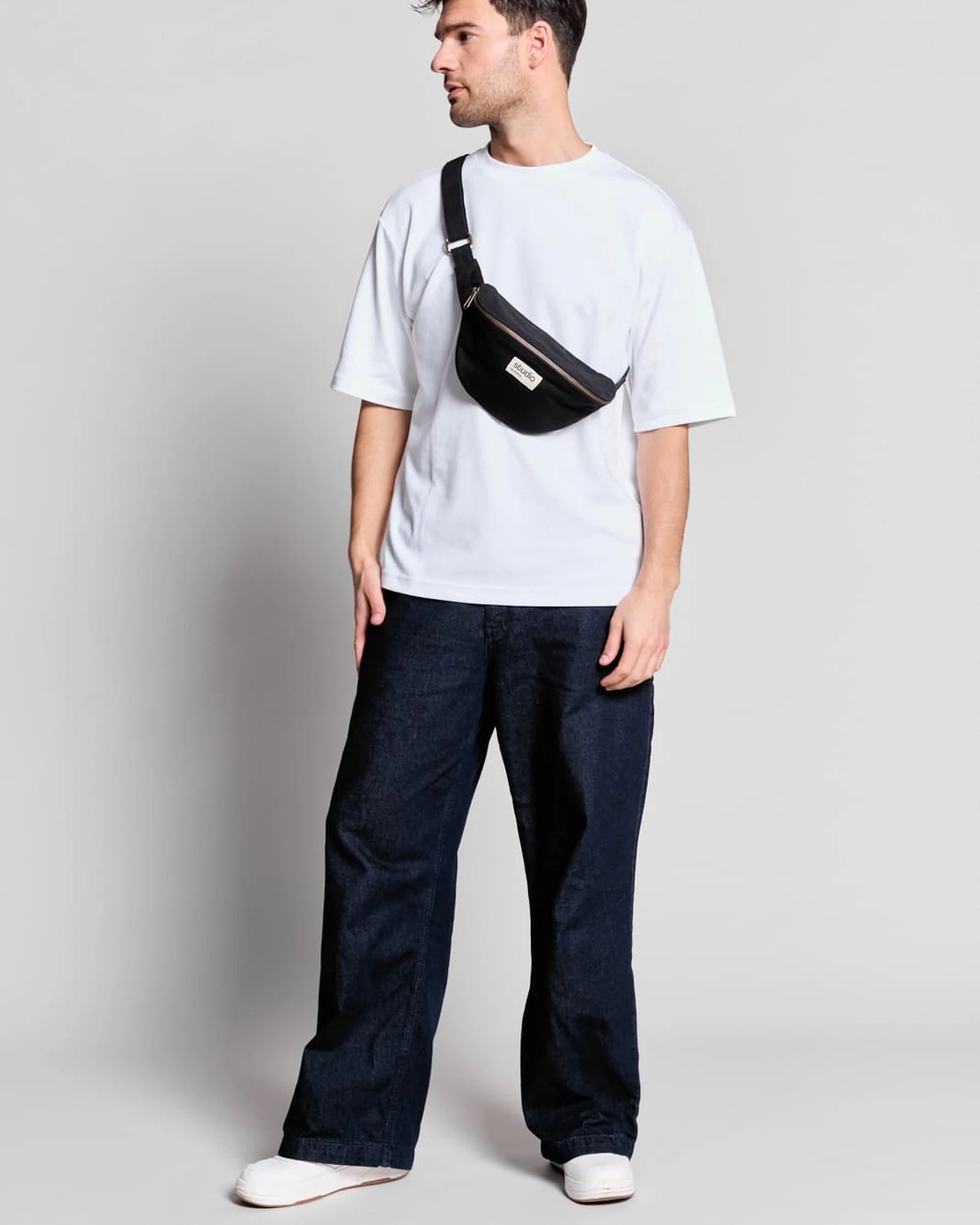 Custom organic cotton fanny pack Hindbag Valentine - 4