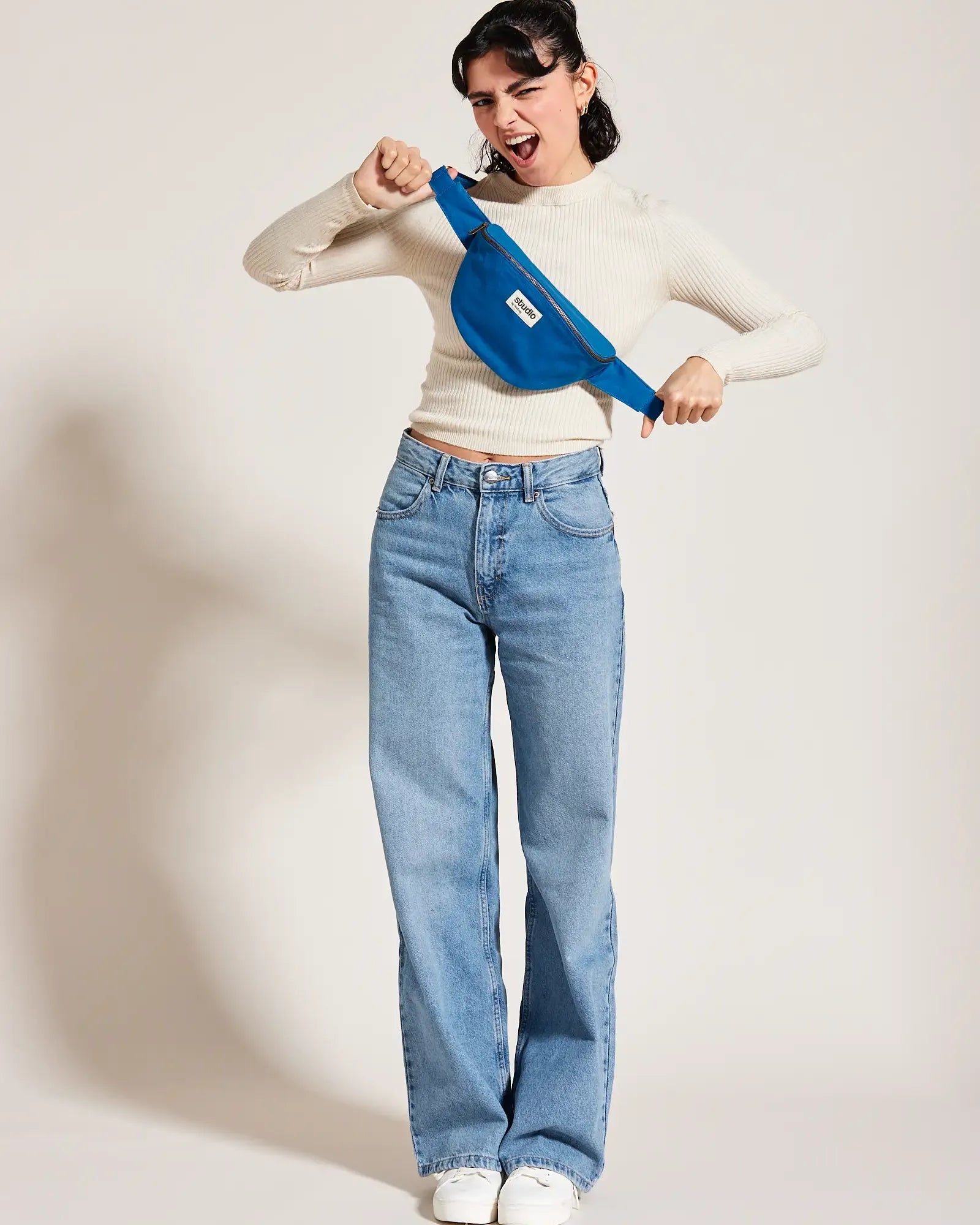 Custom organic cotton fanny pack Hindbag Valentine - 10