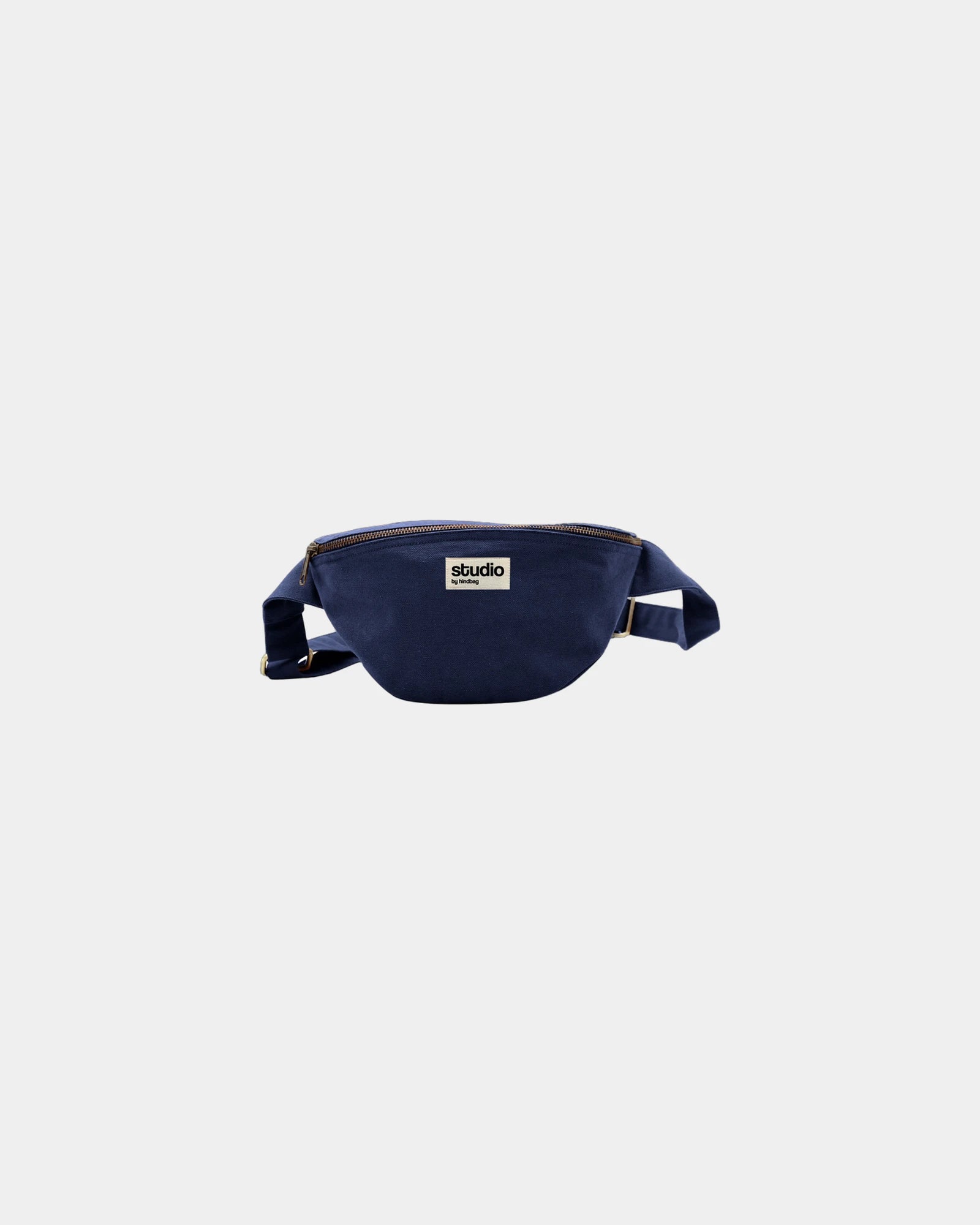 Custom organic cotton fanny pack Hindbag Valentine - Navy