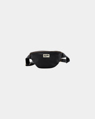 Custom organic cotton fanny pack Hindbag Valentine - Black