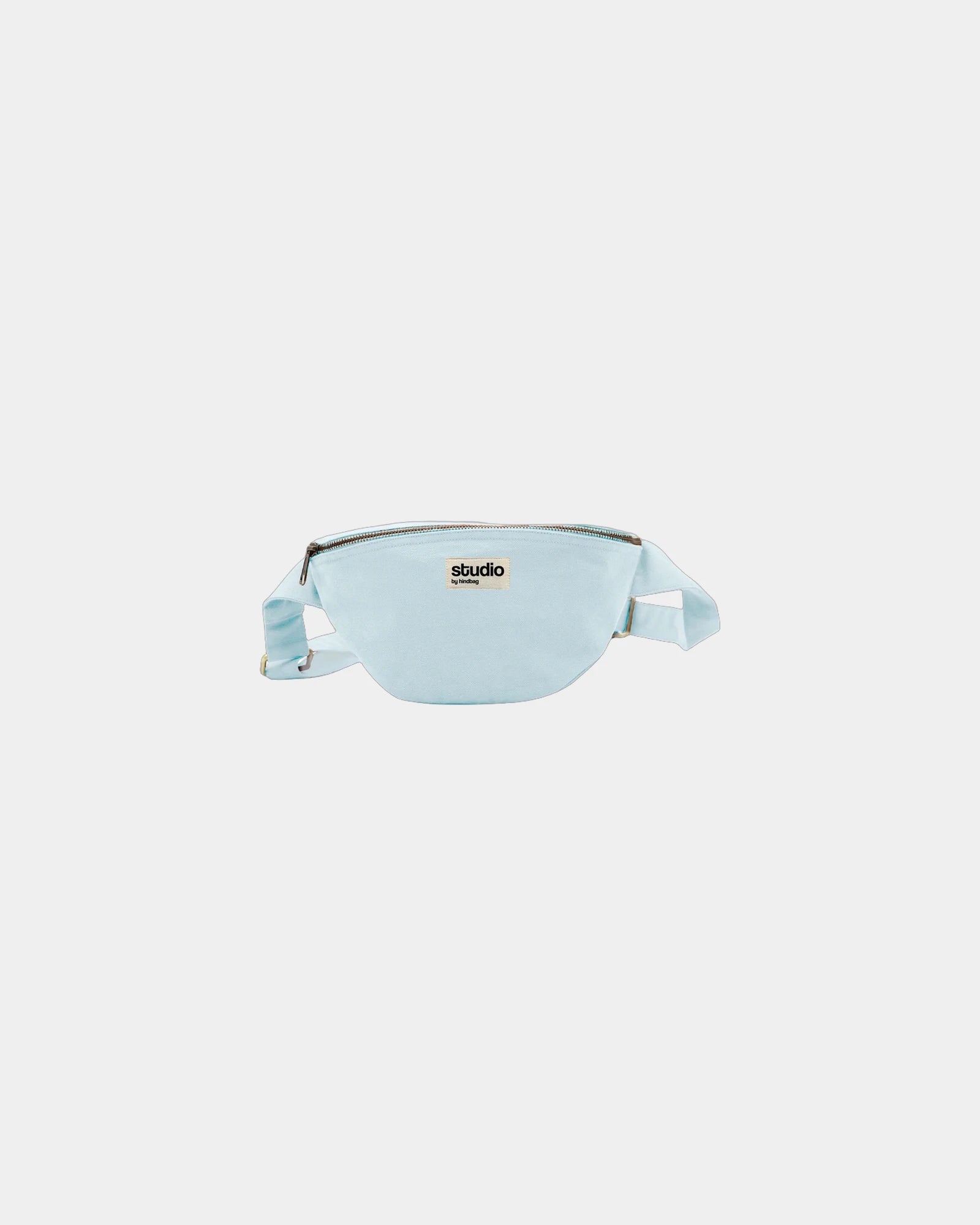 Custom organic cotton fanny pack Hindbag Valentine - Azure