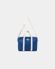 Custom organic cotton laptop bag Hindbag Luis - Royal Blue