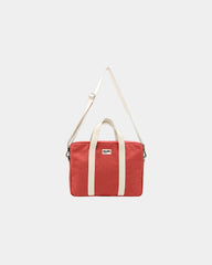 Custom organic cotton laptop bag Hindbag Luis - Red