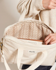 Custom organic cotton laptop bag Hindbag Luis - 1