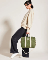 Custom organic cotton laptop bag Hindbag Luis - 7