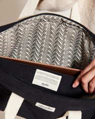 Custom organic cotton laptop bag Hindbag Luis - 3