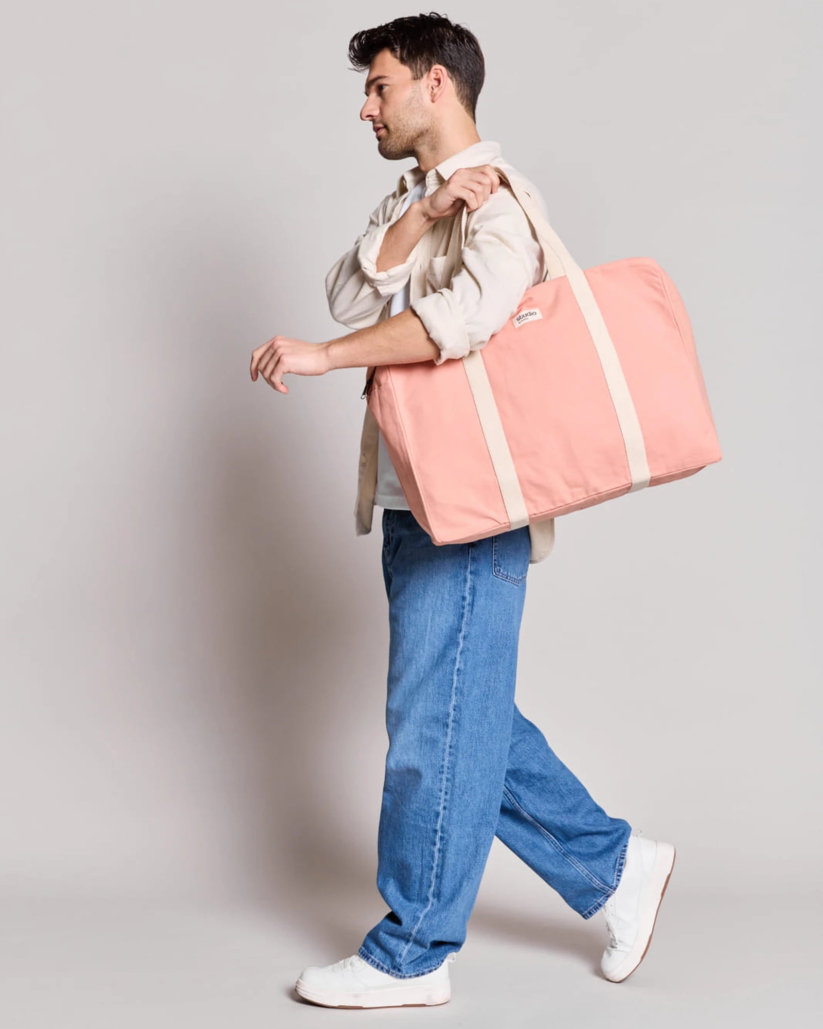 Custom organic cotton travel bag Hindbag Gabriel - 35