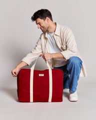 Custom organic cotton travel bag Hindbag Gabriel - 24