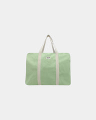 Custom organic cotton travel bag Hindbag Gabriel - Mint