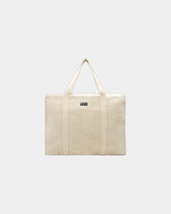 Custom organic cotton travel bag Hindbag Gabriel - Jute