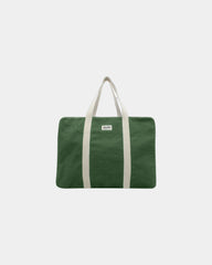 Custom organic cotton travel bag Hindbag Gabriel - Olive