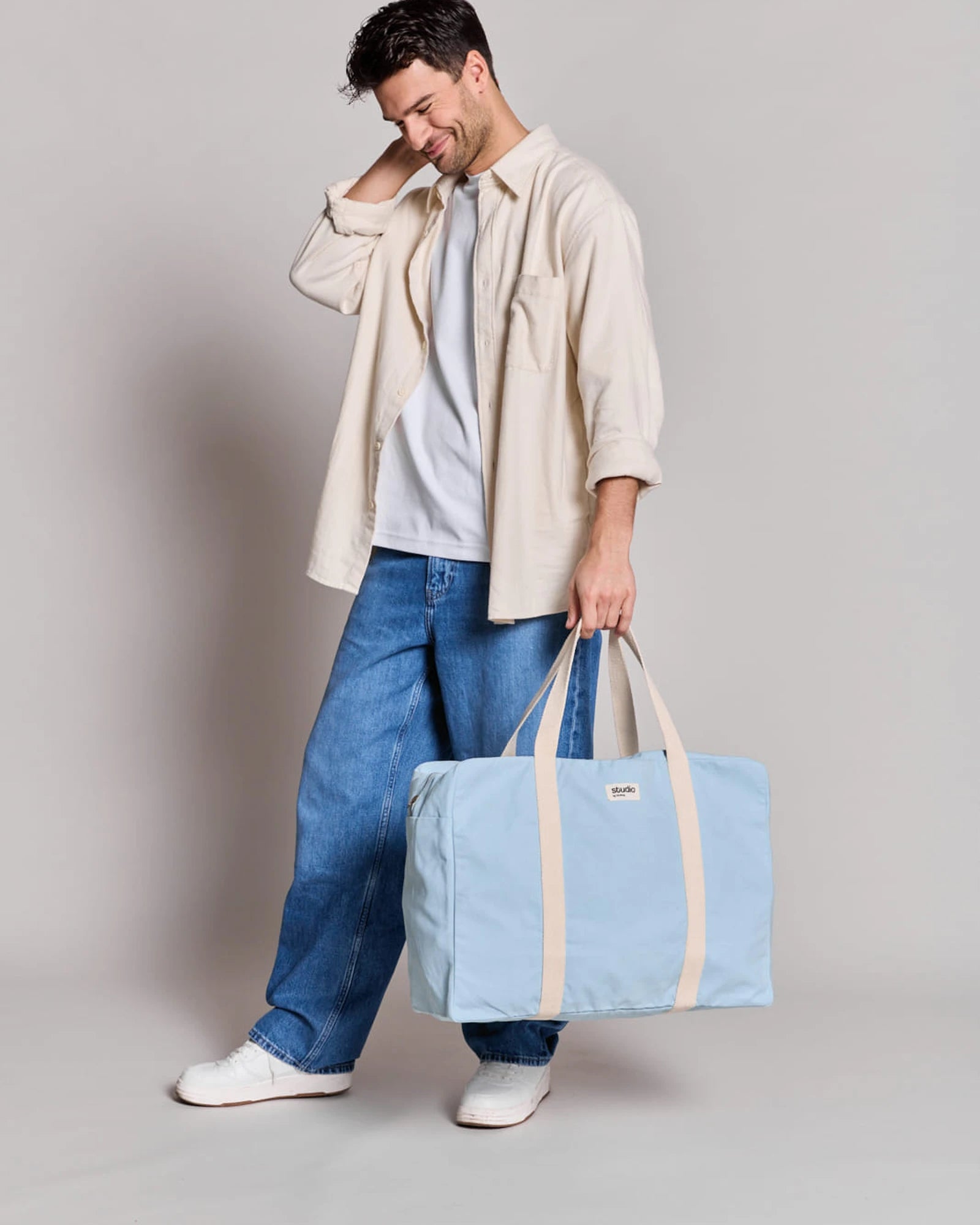 Custom organic cotton travel bag Hindbag Gabriel - 17