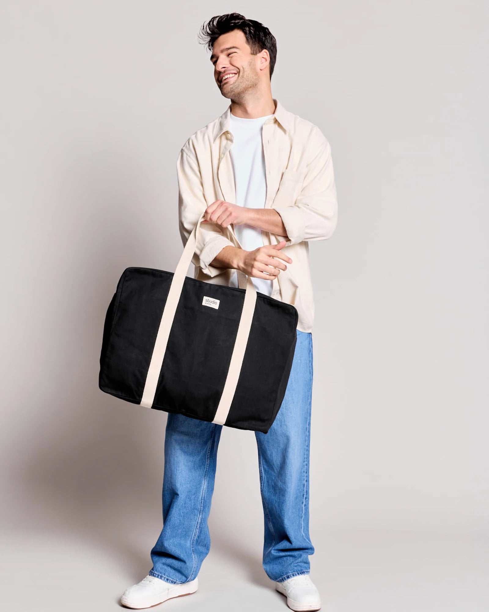 Custom organic cotton travel bag Hindbag Gabriel - 5