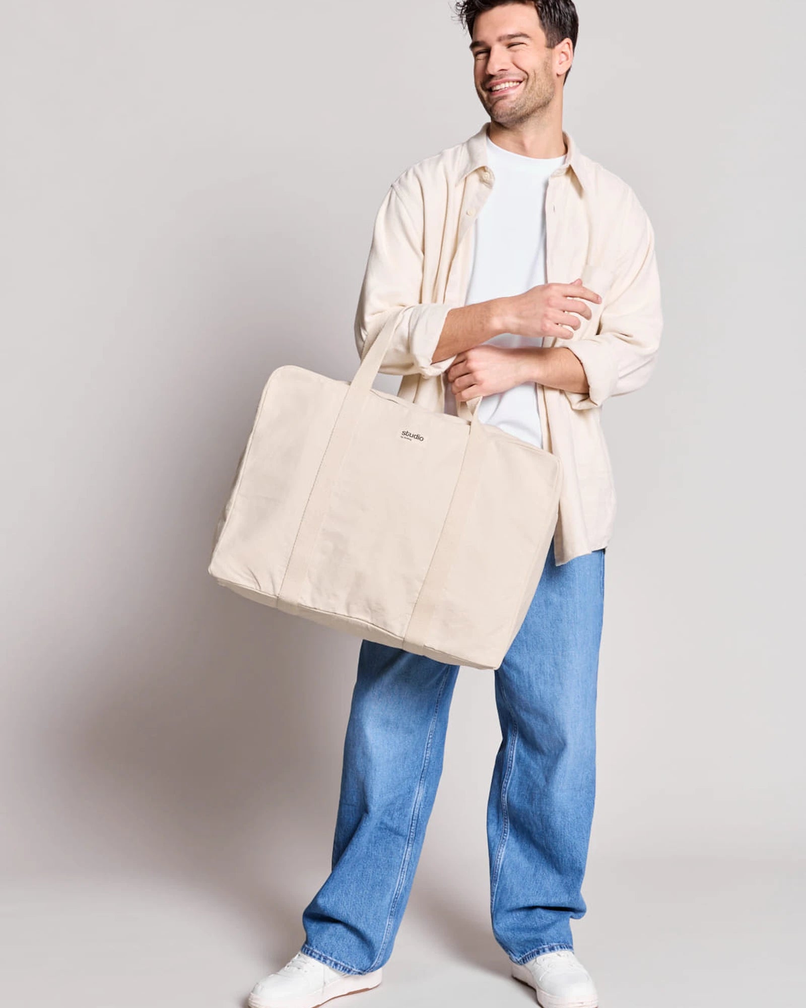 Custom organic cotton travel bag Hindbag Gabriel - 3