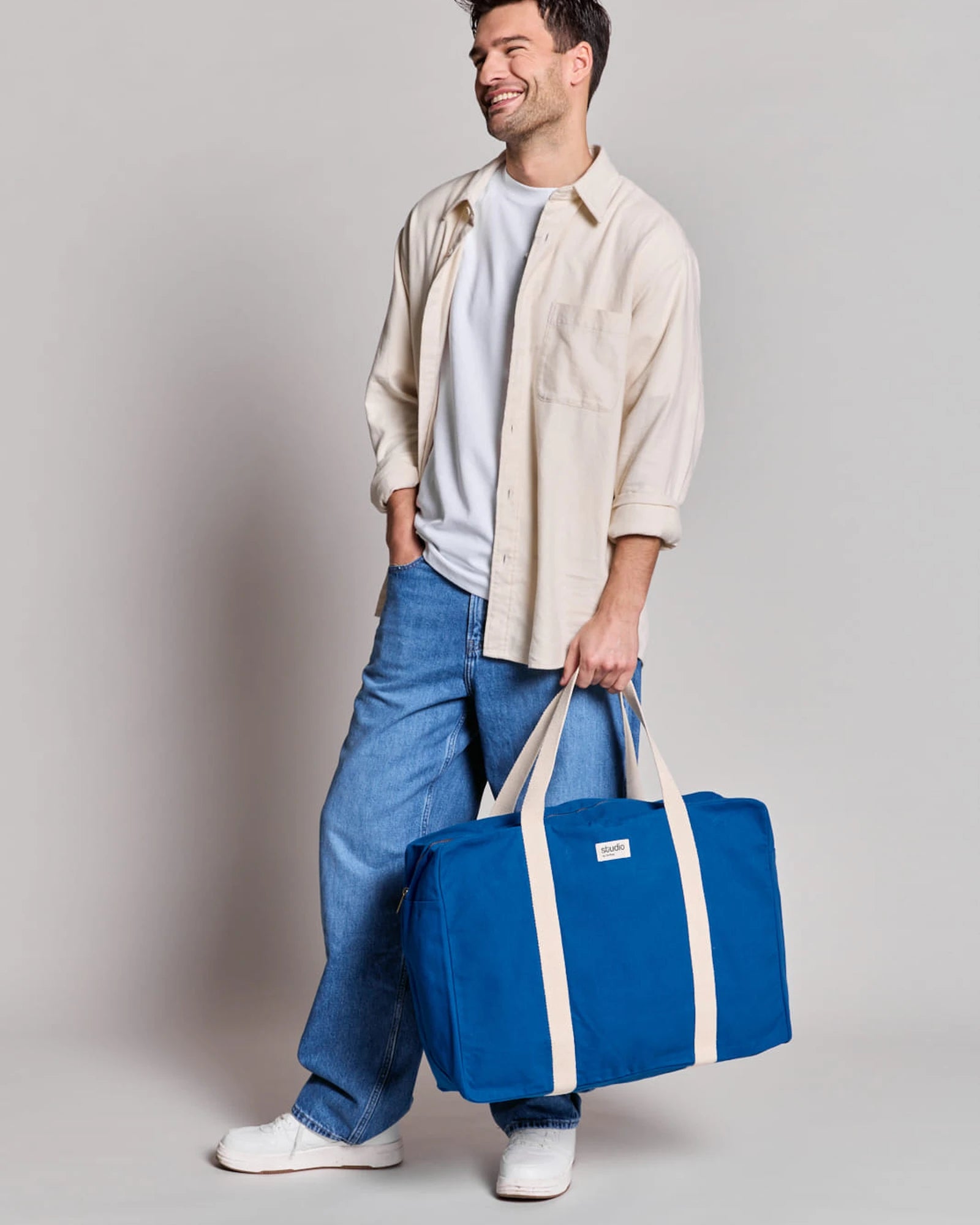 Custom organic cotton travel bag Hindbag Gabriel - 14