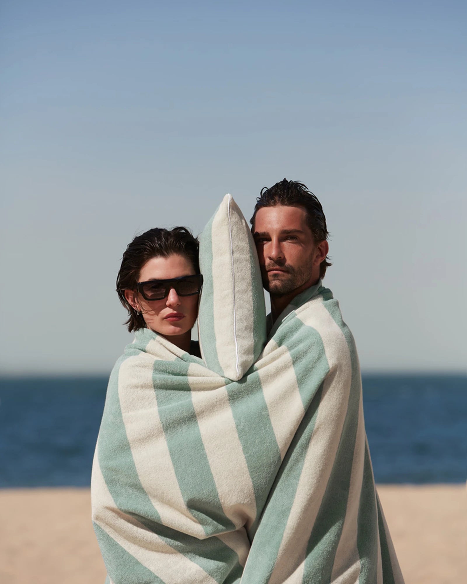 Custom eco-friendly beach towel LA SERVIETTE PARIS - 32