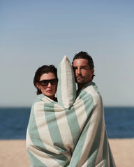Custom eco-friendly beach towel LA SERVIETTE PARIS - 32